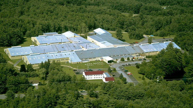 An aerial photo of an Elektrisola plant