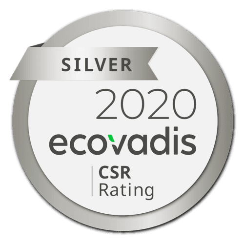 ecovadis 2020 silver csr rating